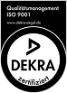 DEKRA ISO 9001 Zertifikat